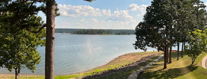DeGray Lake Resort State Park Lodge is one of Outdoors — Arkansas.