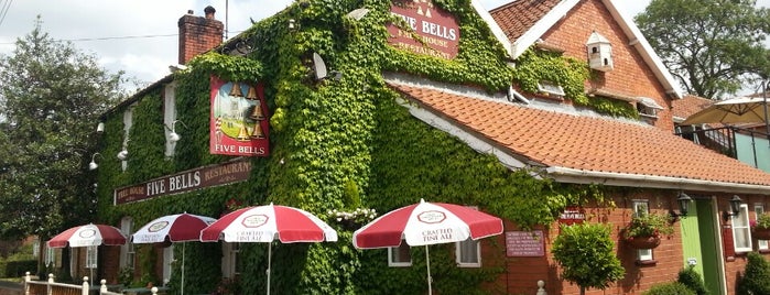 The Five Bells is one of Trips away from 🏡.