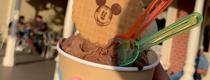 The Gibson Girl Ice Cream Parlour is one of Disneyland Paris.
