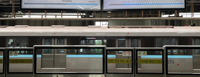 Dongjing Metro Station is one of 上海轨道交通9号线 | Shanghai Metro Line 9.