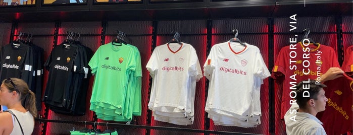 AS Roma Official Store is one of Lieux qui ont plu à Rob.