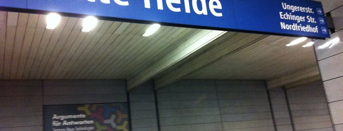 U Alte Heide is one of U-Bahnhöfe München.