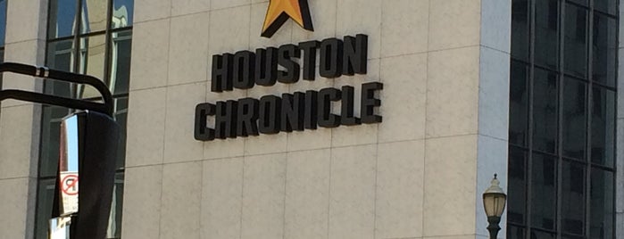 Houston Chronicle is one of downtown.