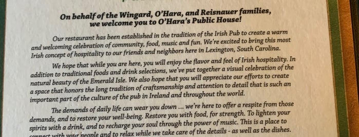 O'Hara's Public House is one of Baecation 2022.