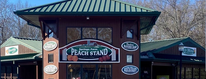 The Peach Stand is one of South Carolina.