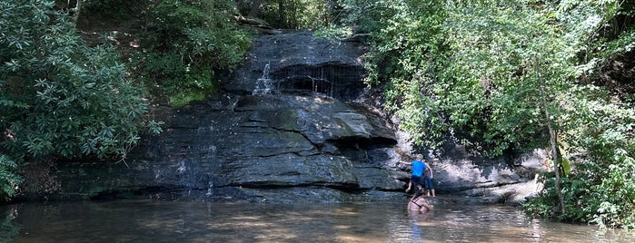 Wildcat Branch Falls is one of Around TR and Greenville SC.