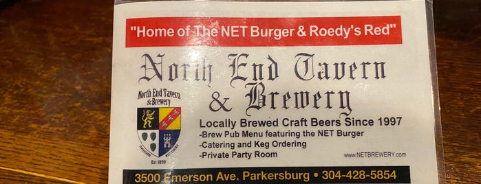 North End Tavern and Brewery is one of West Virginia Breweries.