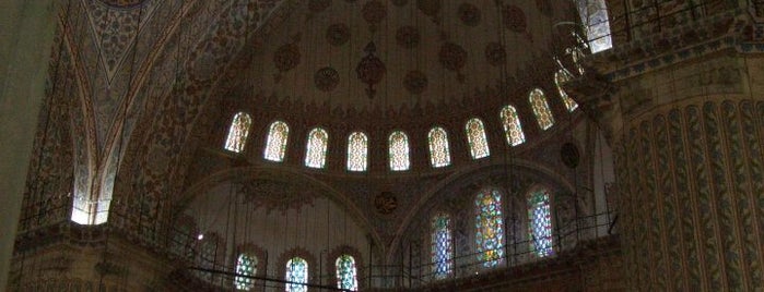 술탄아흐메트모스크 (블루모스크) is one of Istanbul, Turkey.