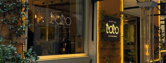 Toto Ristorante dal 1922 is one of Italy.