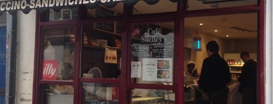 Shelley's Cafe is one of สถานที่ที่ Henry ถูกใจ.