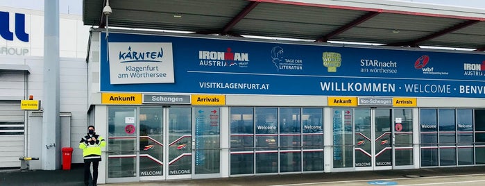 Flughafen Klagenfurt (KLU) is one of Austrian Airports.