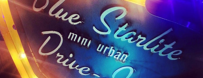 Blue Starlite Mini Urban Drive-In is one of Austin Passbook (2015).