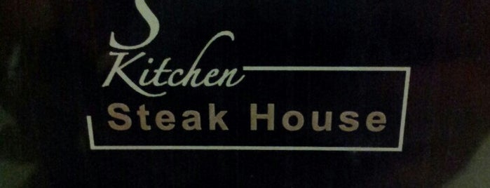 skitchen steak house is one of Foods. Beverages. Loves..