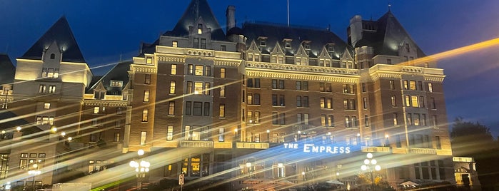 The Fairmont Empress Hotel is one of Because Foursquare F*cked Up Their List Feature 2.