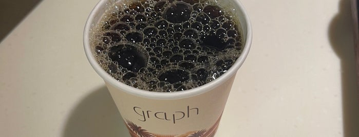 Graph is one of Riyadh coffee.