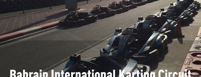 Bahrain International Karting Circuit is one of Tempat yang Disukai Bandder.