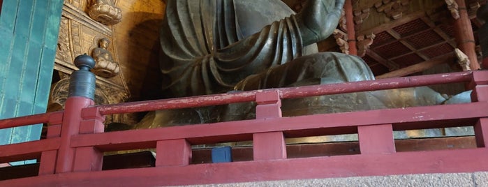 Vairocana Buddha (Nara no Daibutsu) is one of สถานที่ที่ Thiago ถูกใจ.