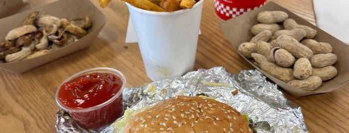 Five Guys is one of Want To Try.