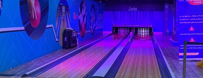 Aspar Bowling & Entertainment Center is one of اماكن ترفيهه للاطفال.