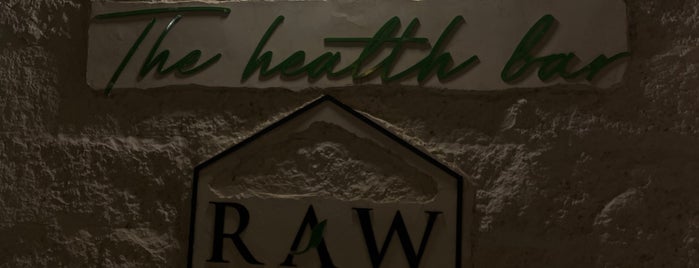 The Health Bar by RAW is one of Coffee gatherings updated.