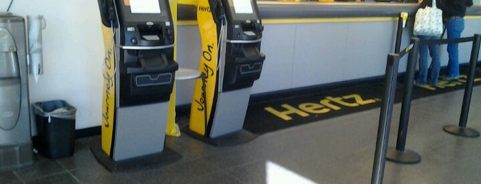 Hertz is one of Lugares favoritos de Ted.