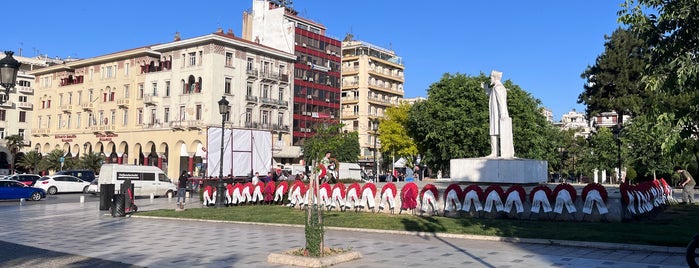 Dikastirion Square is one of Thessaloniki sights.