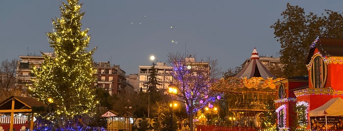 Dikastirion Square is one of Thessaloniki sights.