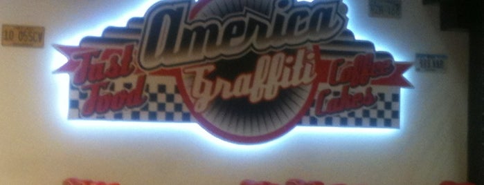 America Graffiti is one of สถานที่ที่บันทึกไว้ของ Gabriele.