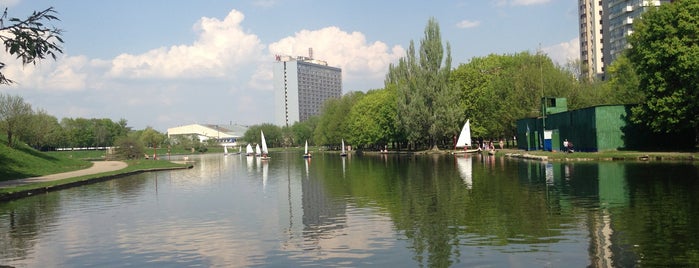 Парк Дворца Пионеров is one of Инфраструктура районов Гагаринский и Академический.