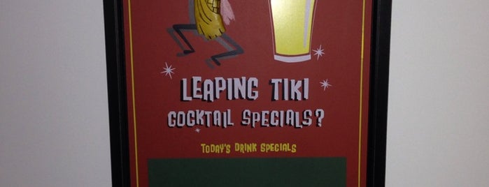 Leaping Tiki is one of Beach bars I like.