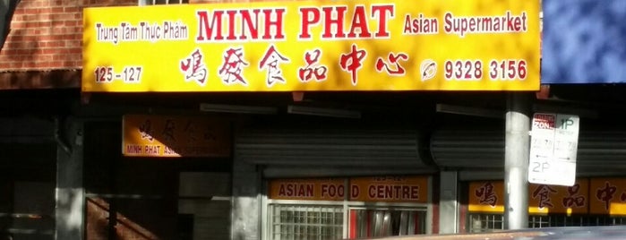 Minh Phat Asian Supermarket is one of Kris'in Beğendiği Mekanlar.