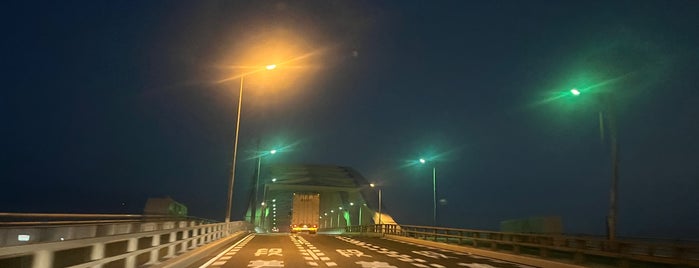 夢舞大橋 is one of うまれ浪花の 八百八橋.