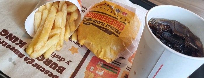 Burger King is one of Santiago.