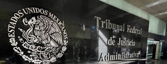 Tribunal Federal de Justicia Administrativa is one of Lugares.