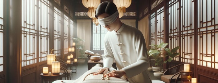Ganzhi Blind Massage is one of Locais salvos de leon师傅.