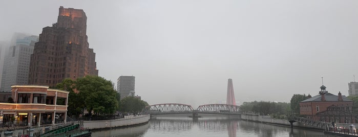 Zhapu Bridge is one of China‎ Shanghai City Lujiazui Ring road.