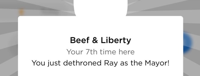 Beef & Liberty is one of Sarah Shanghai.