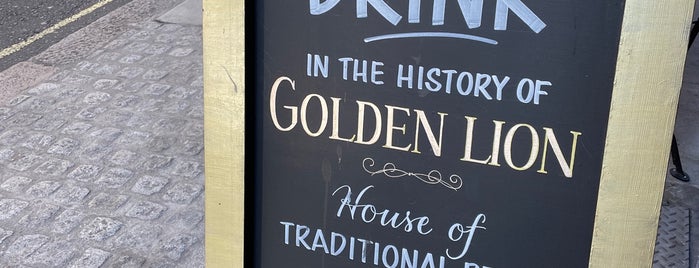 The Golden Lion is one of dyvroeth’s Liked Places.