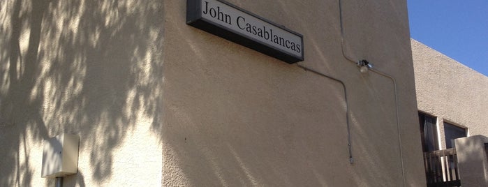 John Casablancas is one of สถานที่ที่บันทึกไว้ของ Gabriel.