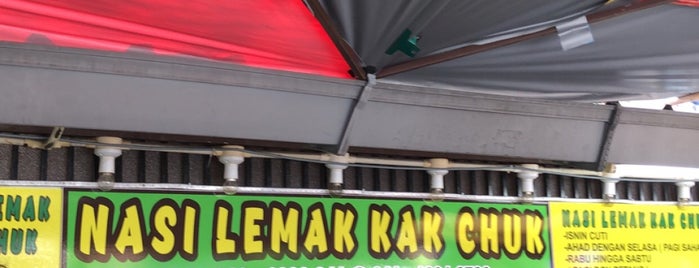 Nasi Lemak Chuk Jalan Raja Daud (KgBaru) is one of Klang Valley.