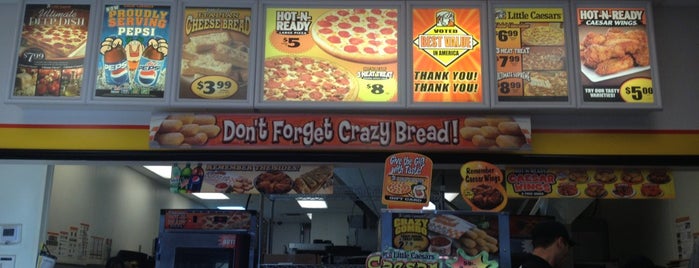 Little Caesars Pizza is one of Favorite Food Places.