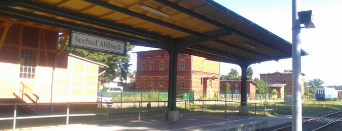 Bahnhof Seebad Ahlbeck is one of Posti salvati di ☀️ Dagger.