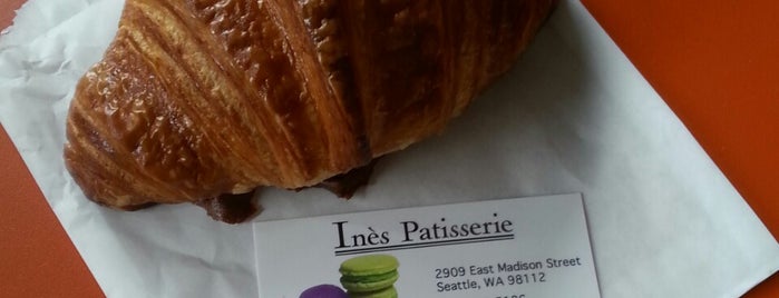 Inès Patisserie is one of Favourite Seattle Croissants.