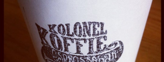 Kolonel Koffie is one of Koffiebars in Antwerpen.