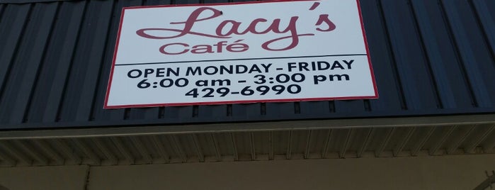 Lacy's Cafe is one of Regular places.
