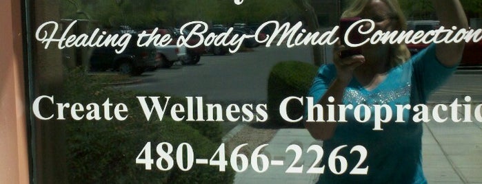 Create Wellness Chiropractic (Dr. Shelley Nash) is one of Places I Go.
