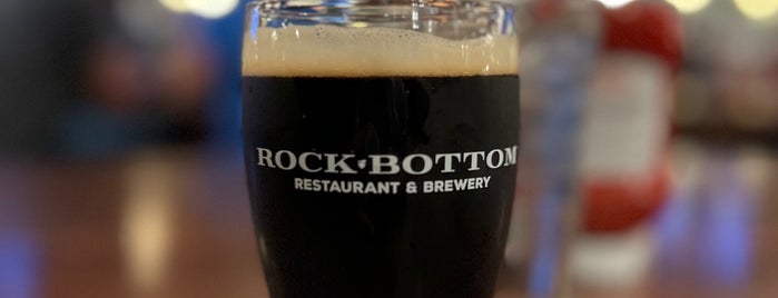 Rock Bottom Restaurant & Brewery is one of Denver breweries.