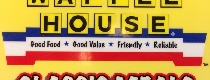 Waffle House is one of Locais curtidos por Ya'akov.