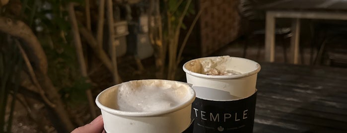 Temple Coffee & Tea is one of SacTown study spots/coffee houses.