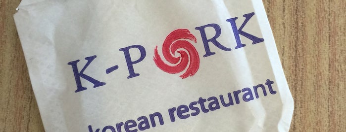 K-PORK Korean Restaurant is one of restaurant.